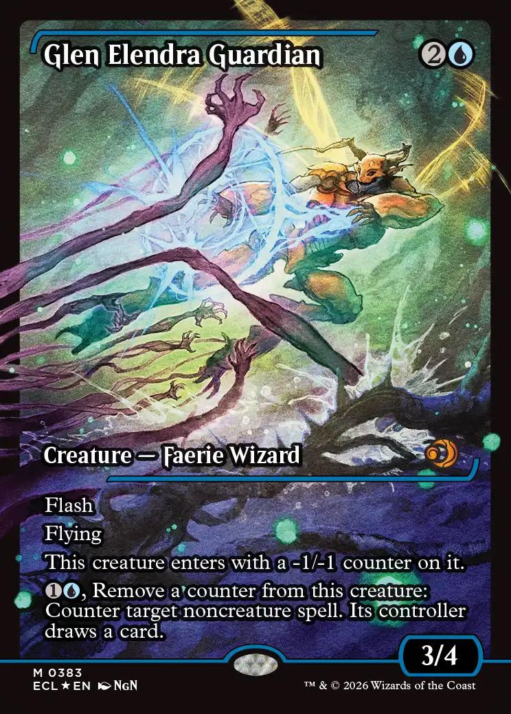 Glen Elendra Guardian | Lorwyn Eclipsed Variants Foil | Standard