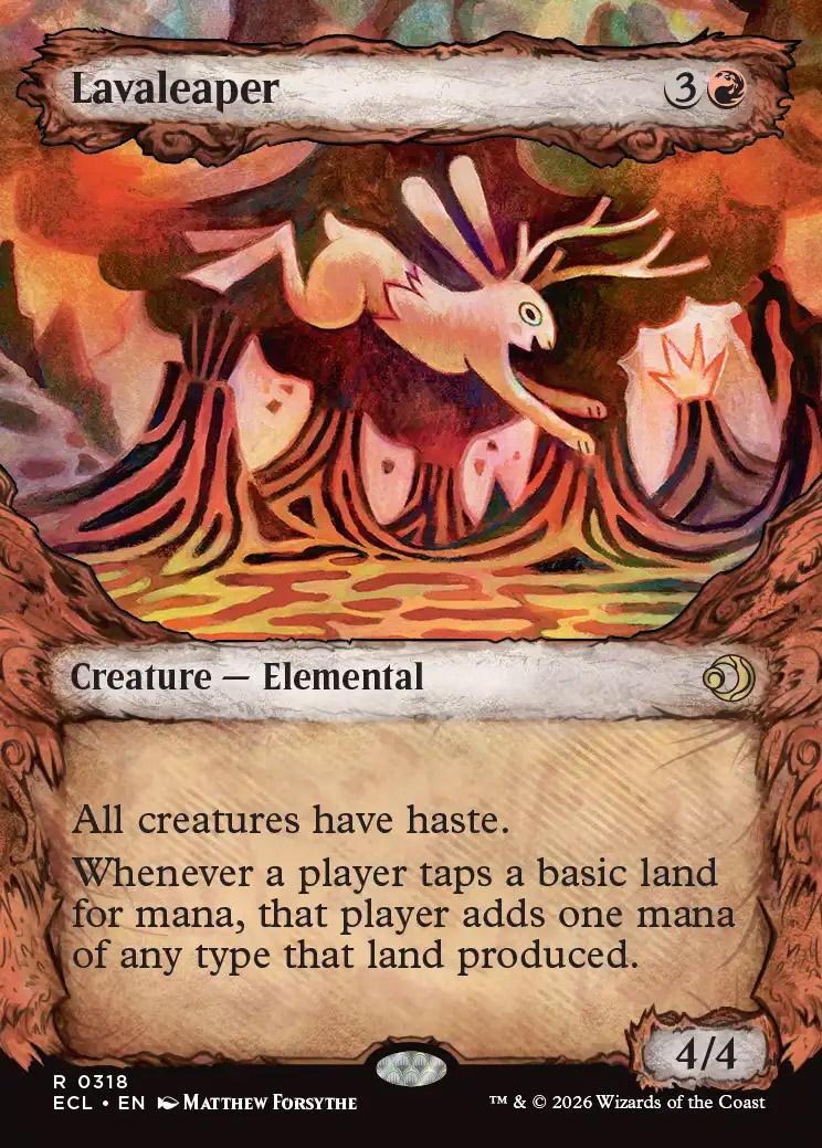 Lavaleaper | Lorwyn Eclipsed Variants Foil | Standard | Card Kingdom