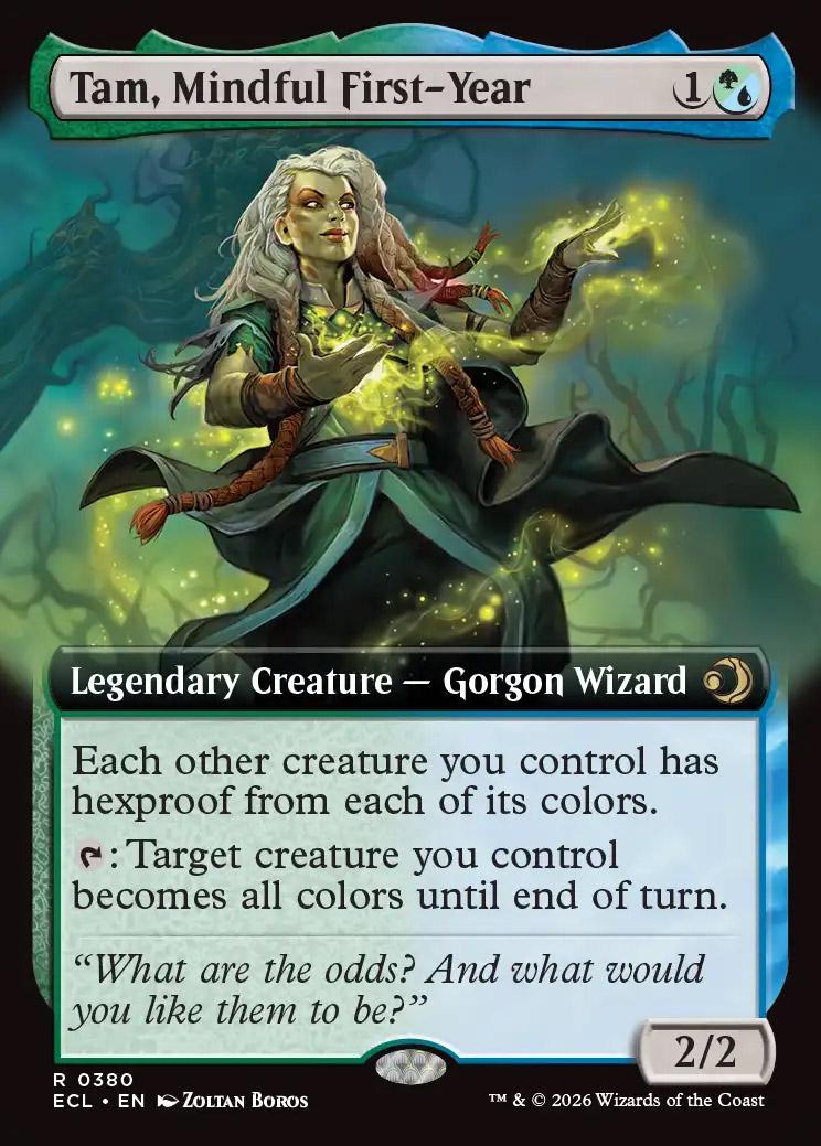 Tam, Mindful First-Year | Lorwyn Eclipsed Variants Foil | Standard