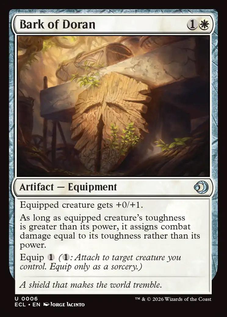 Bark of Doran | Lorwyn Eclipsed Foil | Standard | Card Kingdom