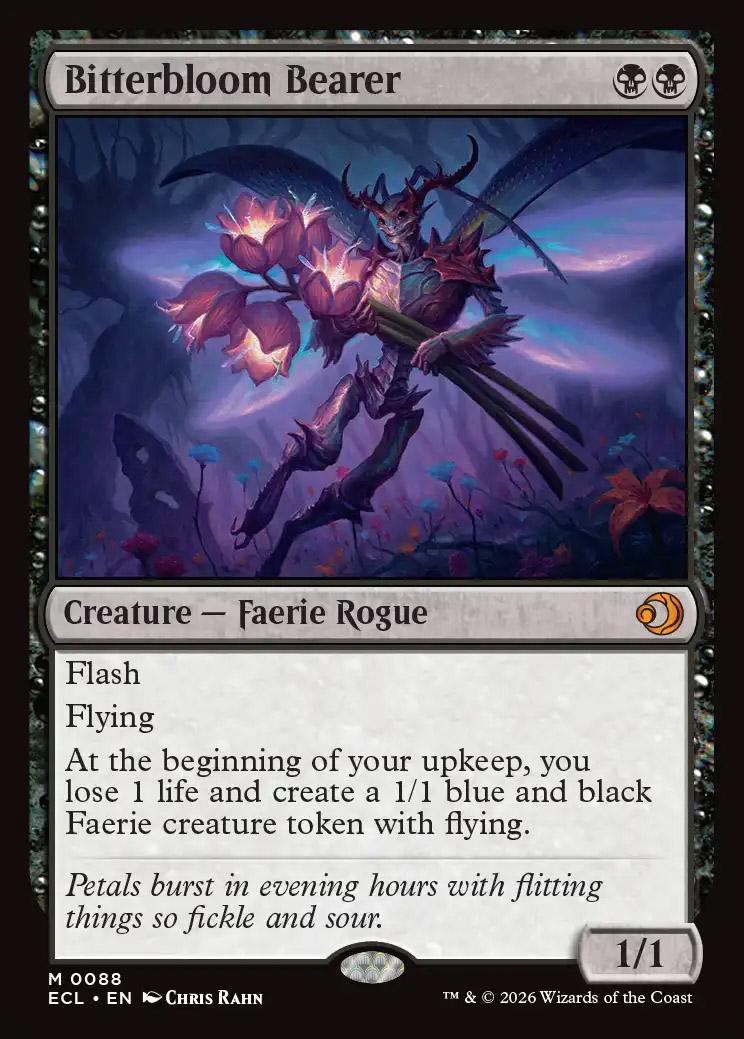 Bitterbloom Bearer | Lorwyn Eclipsed Foil | Standard | Card Kingdom