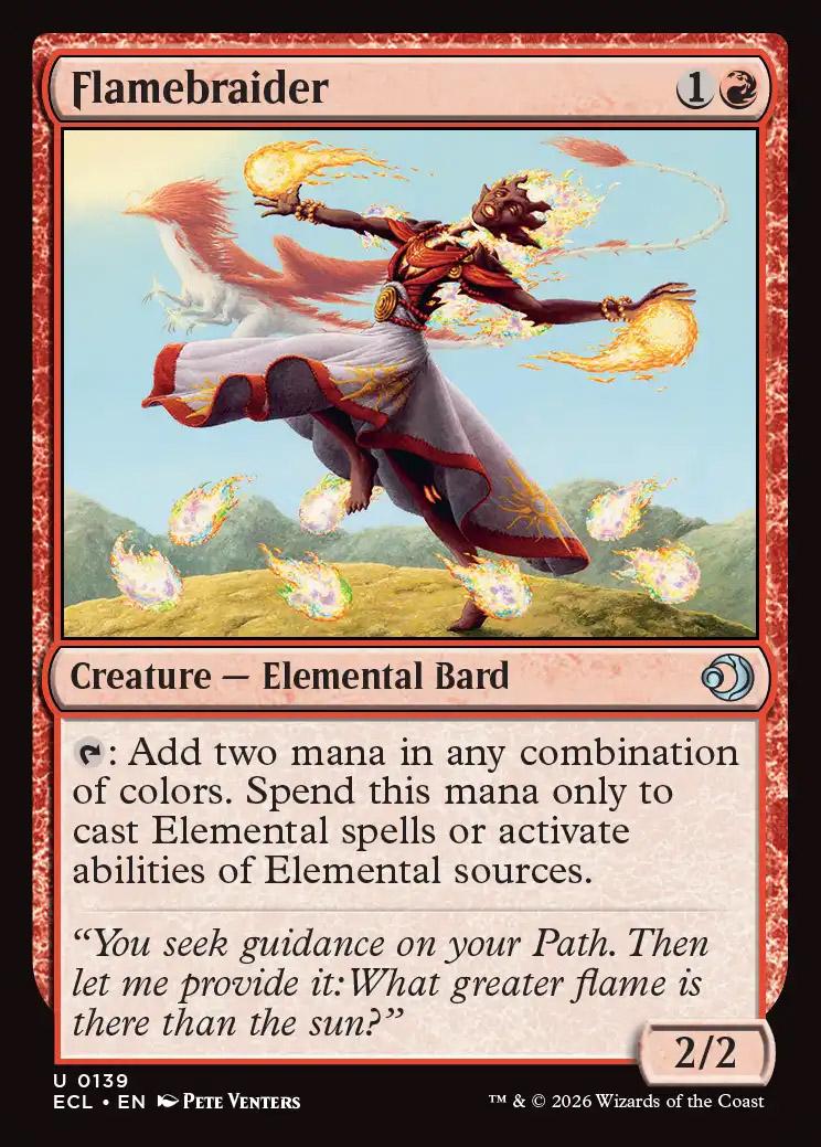 Flamebraider | Lorwyn Eclipsed Foil | Standard | Card Kingdom