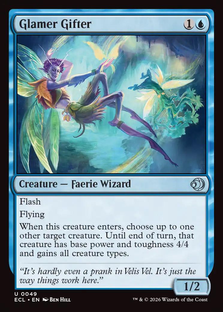 Glamer Gifter | Lorwyn Eclipsed Foil | Standard | Card Kingdom