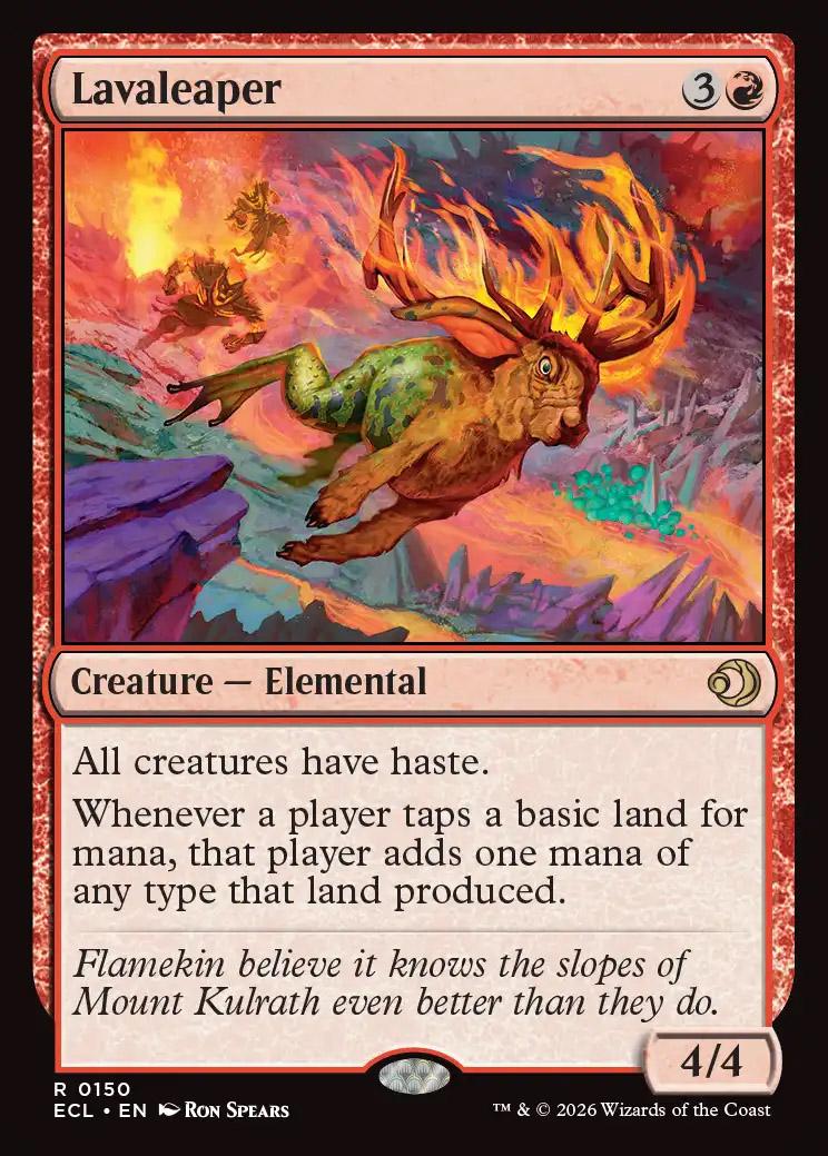 Lavaleaper | Lorwyn Eclipsed Foil | Standard | Card Kingdom