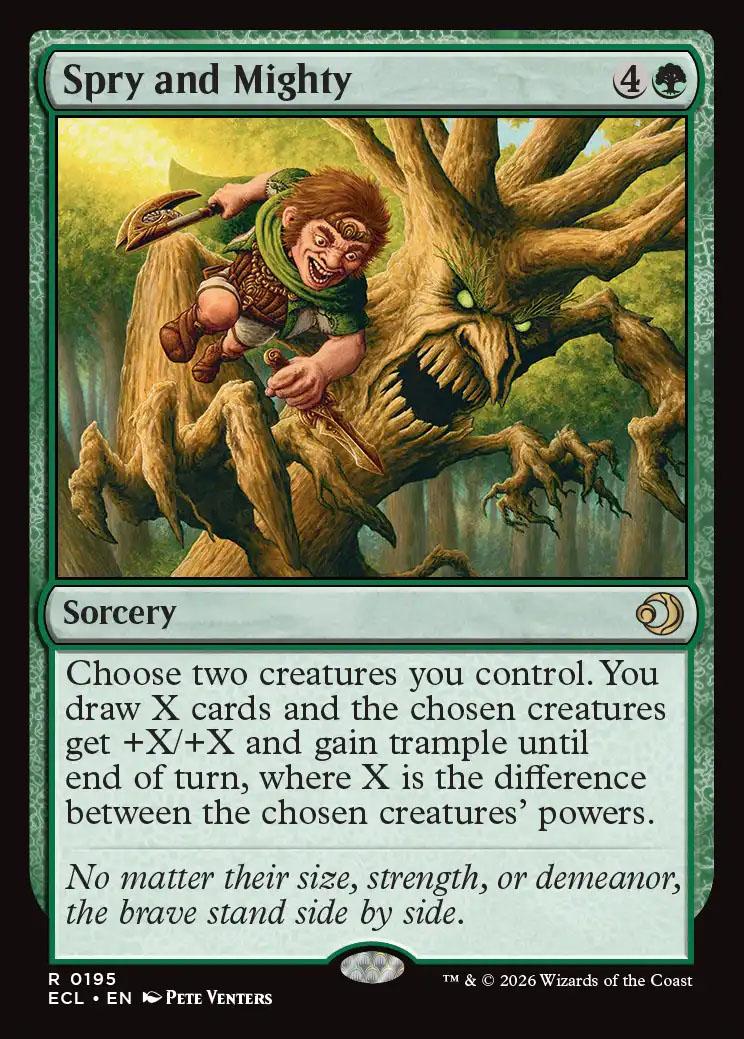 Spry and Mighty | Lorwyn Eclipsed | Standard | Card Kingdom
