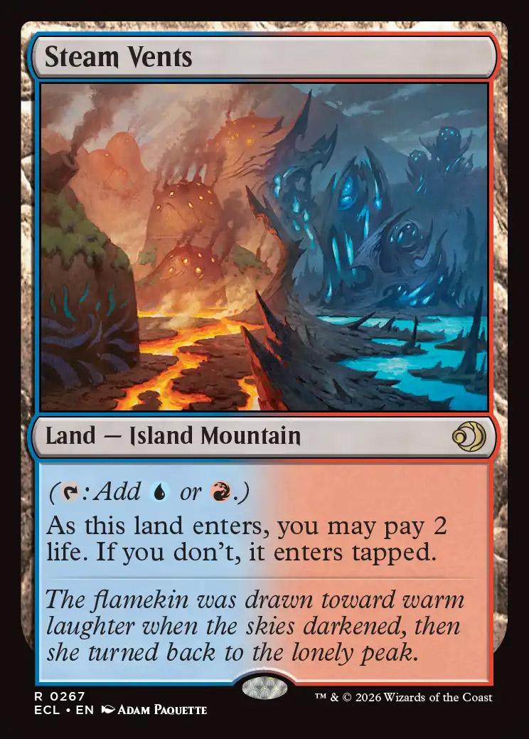 Steam Vents | Lorwyn Eclipsed Foil | Standard | Card Kingdom