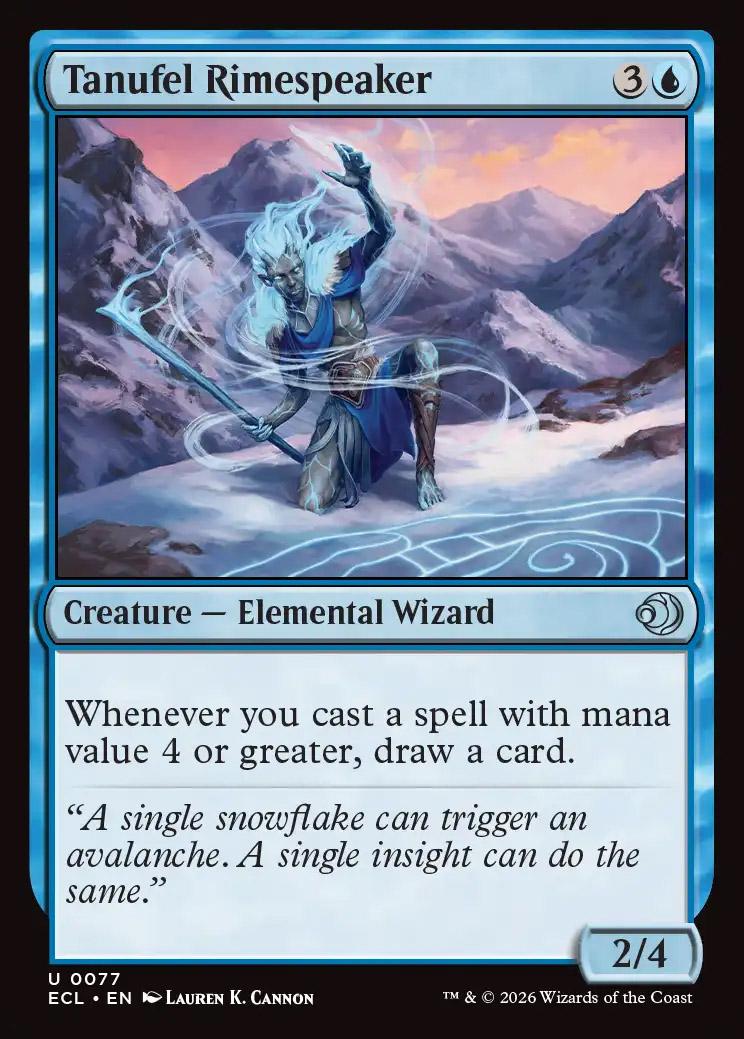 Tanufel Rimespeaker | Lorwyn Eclipsed Foil | Standard | Card Kingdom