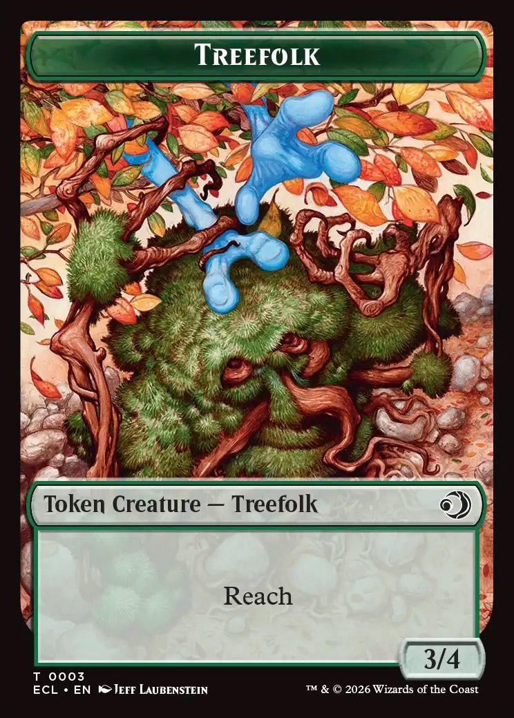 mtg treefolk cards Treefolk token (3/4)
