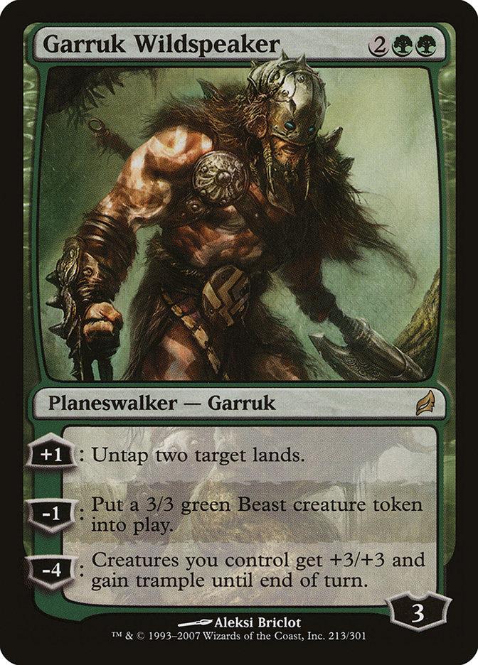 garruk mtg cards Garruk's Packleader [Magic 2011] then shuffle your library. 1x *foil* Garruk Unleashed Emblem