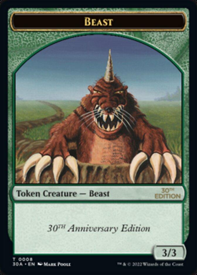 Beast Token | Magic 30th Anniversary Edition | Card Kingdom