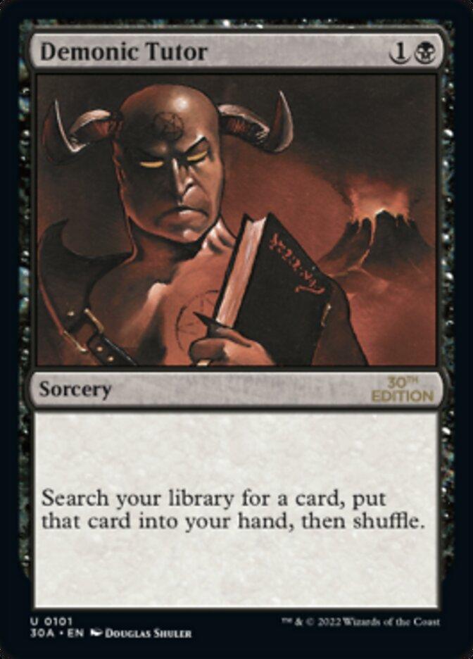 Demonic Tutor | Magic 30th Anniversary Edition | Card Kingdom