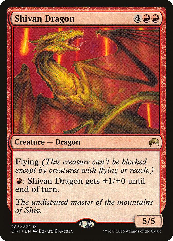 MTG　シヴ山のドラゴン/Shivan Dragon Shivan Dragon | Magic Origins | Modern | Card Kingdom