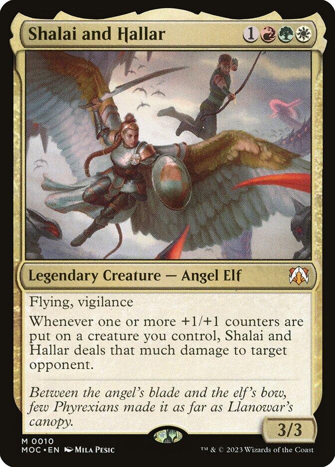 mtg shalai and hallar commander deck Building Hallar... in cEDH! March of the Machine Commander (MOC) #10 Illustrated by Mila Pesic Magic Shalai and Hallar (Precon) //
