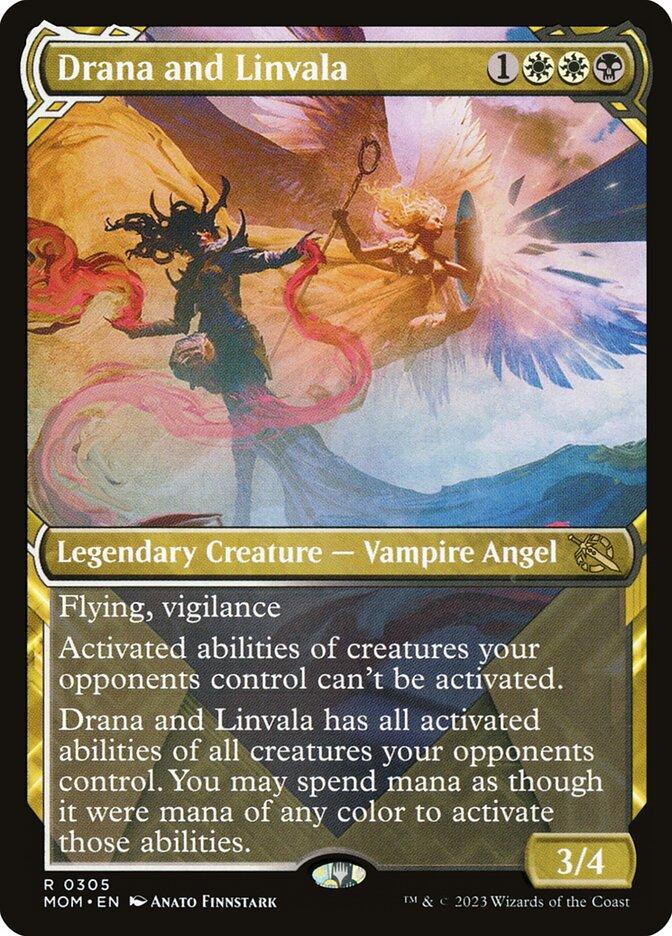 mtg drana and linvala commander deck Drana and Linvala (showcase)