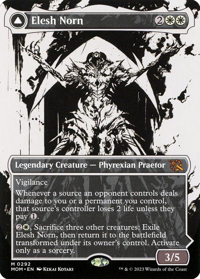 mtg elesh norn commander deck EDH Deck Norn, Mother of Machines 100 Magic Cards Custom Deck Tokens Flicker Mono White Commander Exercise 76  Elesh