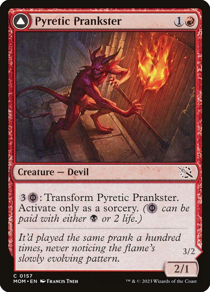 Pyretic Prankster | March of the Machine | Standard | Card Kingdom