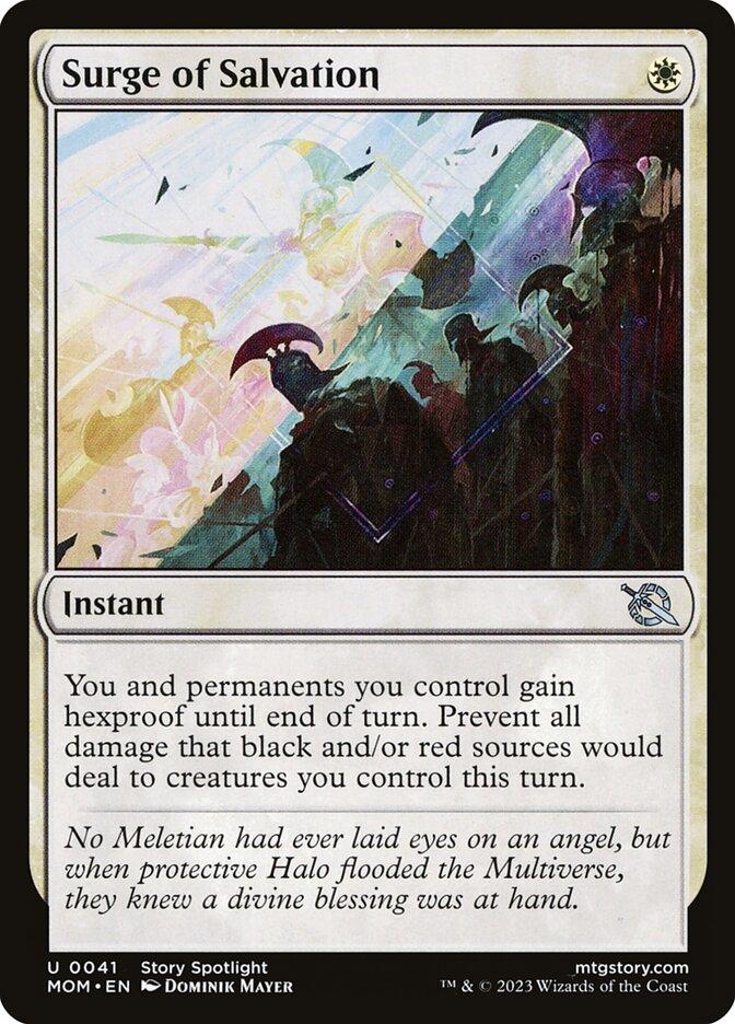 Surge of Salvation | March of the Machine Foil | Standard | Card