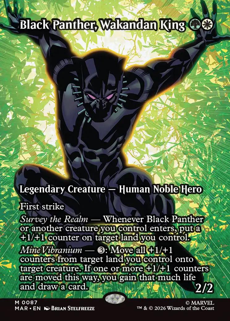 Marvel Eternal-Legal Foil: Black Panther, Wakandan King