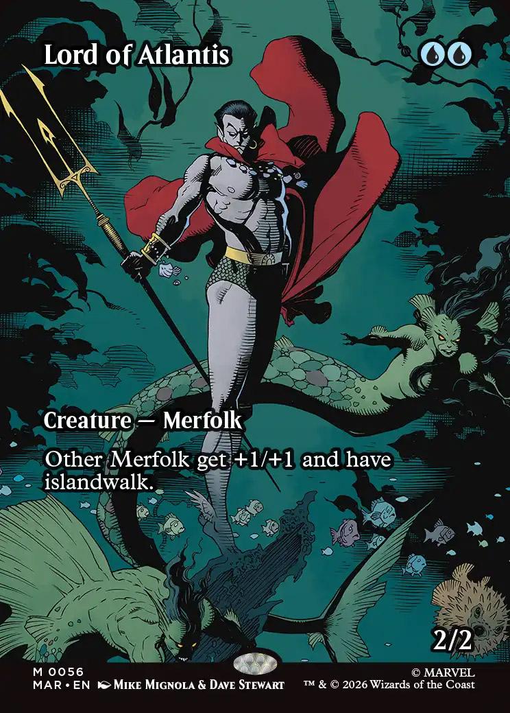 Marvel Eternal-Legal Foil: Lord of Atlantis