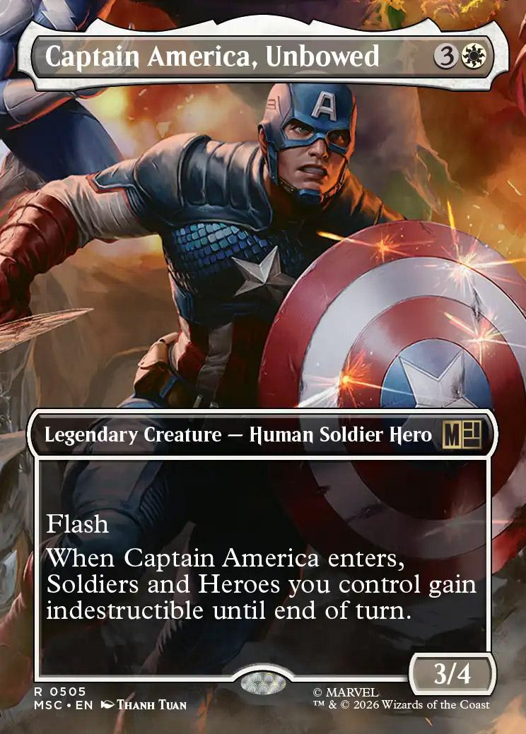 Captain America, Unbowed | Marvel Super Heroes Eternal-Legal