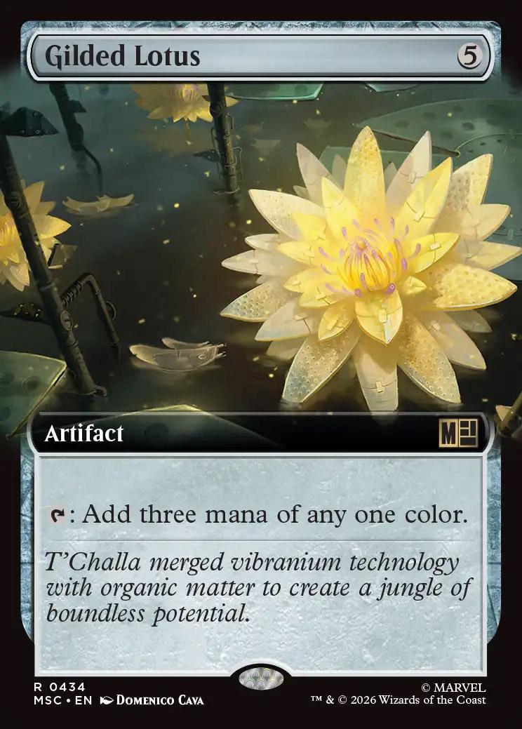 mtg final fantasy gilded lotus This highly anticipated selection of art from Secret Lair Drop is now available Gilded Lotus 0725 FOIL |
