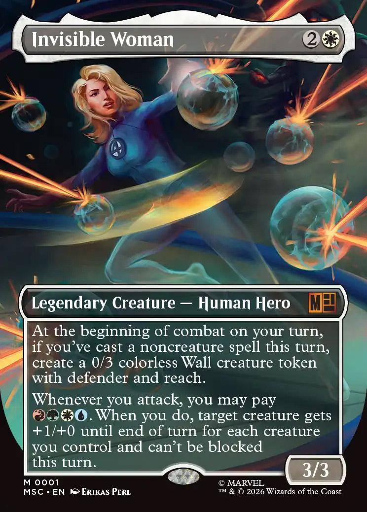 Invisible Variants Invisble Invisible Woman | Marvel Super Heroes Eternal-Legal Variants | Card Kingdom