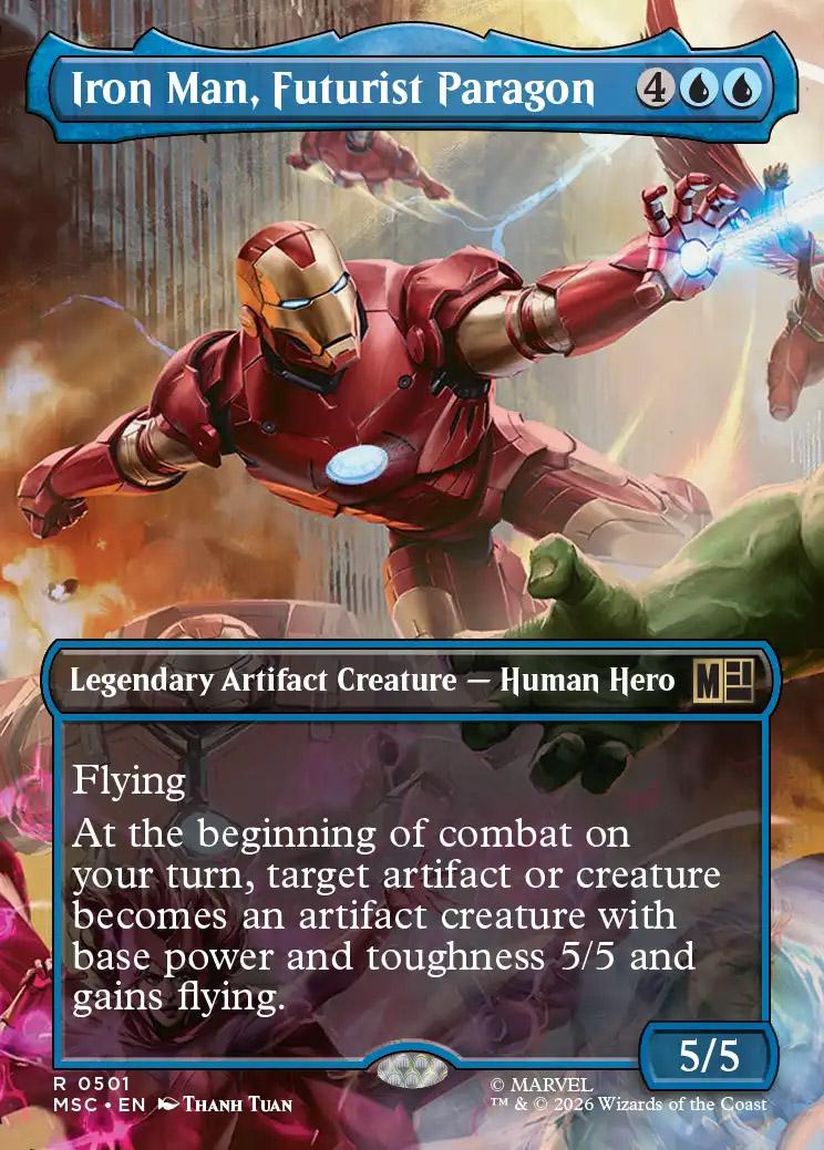 Marvel Super Heroes Eternal-Legal Variants: Iron Man, Futurist