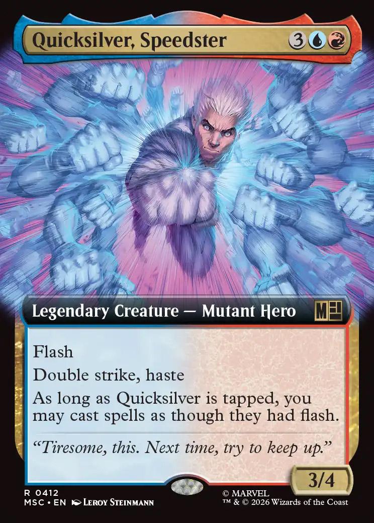 mtg best double strike cards What are good commanders for a Naya and trample deck in Magic: The Gathering? Quicksilver, Speedster | Marvel Super