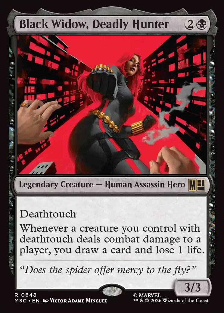 Black Widow, Deadly Hunter | Marvel Super Heroes Eternal-Legal