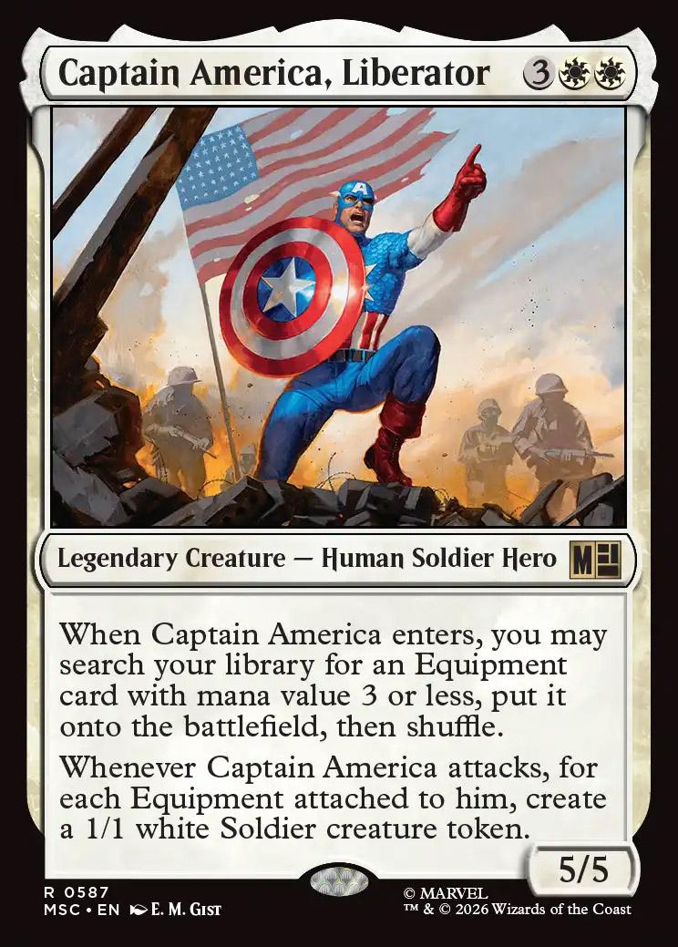 Captain America, Liberator | Marvel Super Heroes Eternal-Legal
