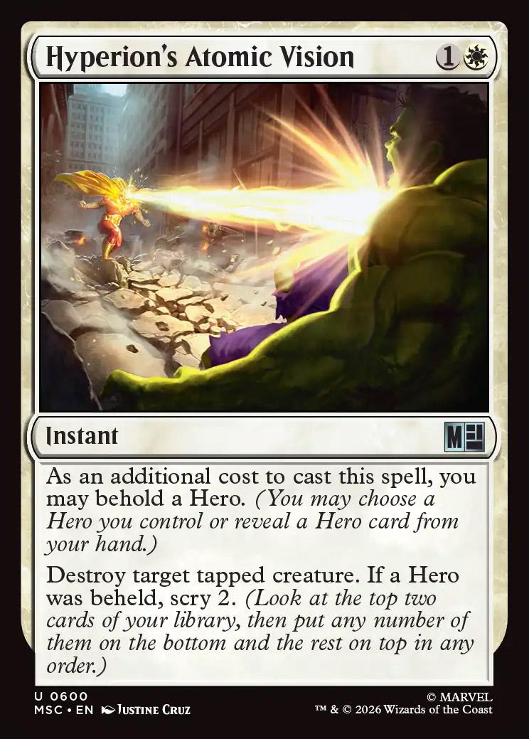 MTG MARVEL SUPER HEROES ヴィジョン プロテクター 【公式通販】