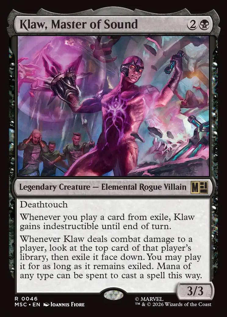 Marvel Super Heroes Eternal-Legal: Klaw, Master of Sound
