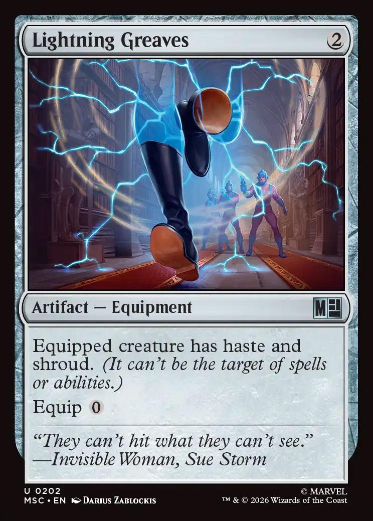 Lightning Greaves | Marvel Super Heroes Eternal-Legal | Card Kingdom