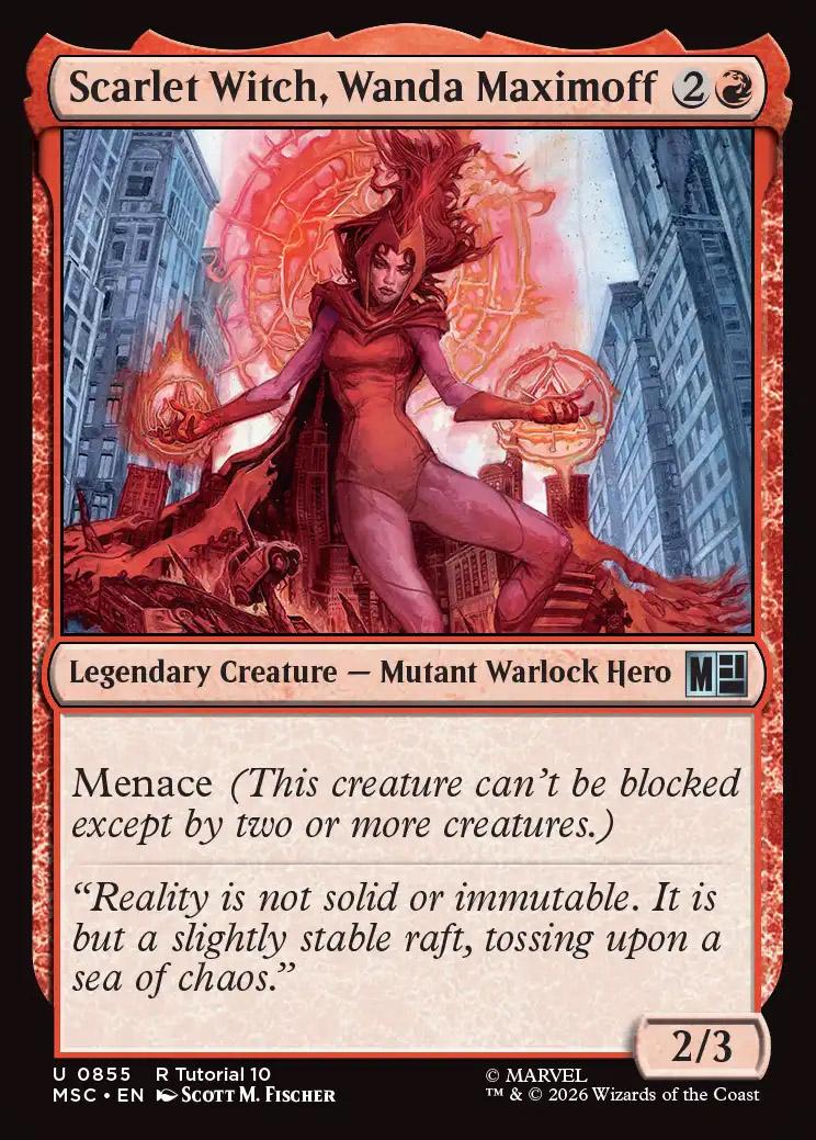 mtg final fantasy scarlet Magic: The Gathering art packaging. I did the official art