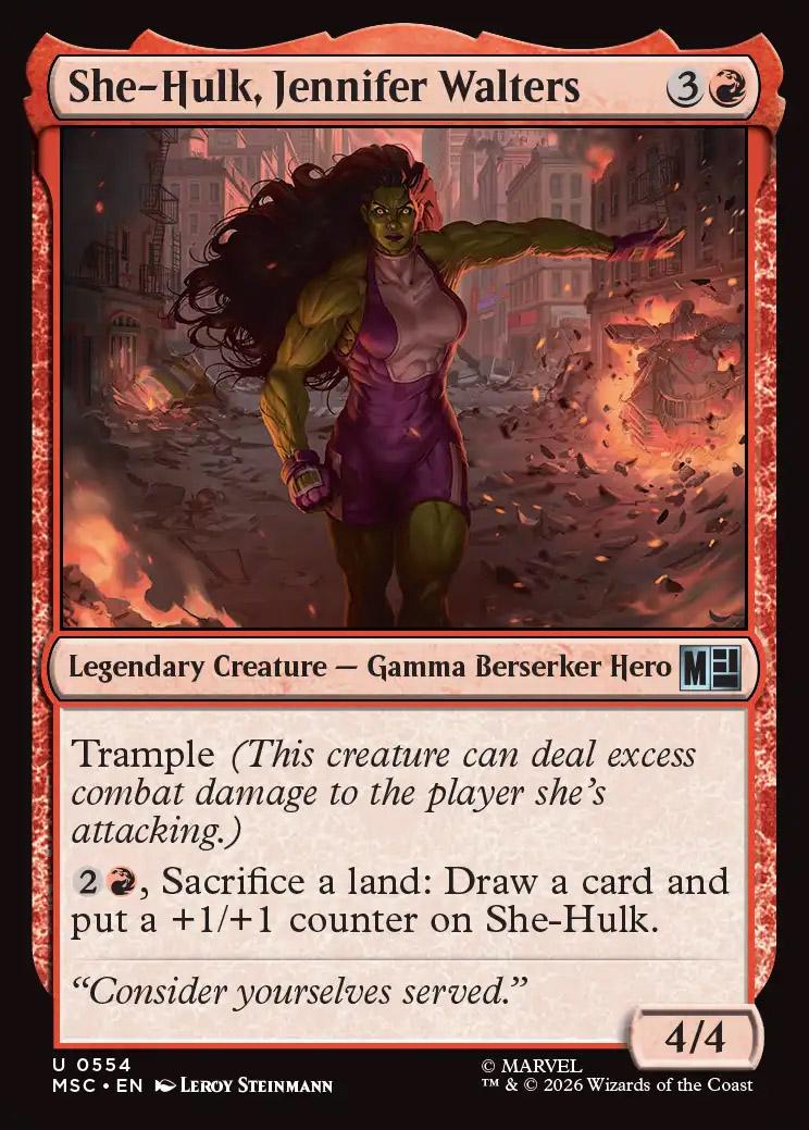 She-Hulk, Jennifer Walters | Marvel Super Heroes Eternal-Legal
