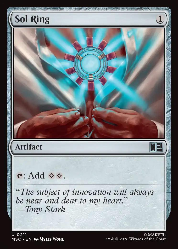 Sol Ring | Marvel Super Heroes Eternal-Legal Foil | Card Kingdom
