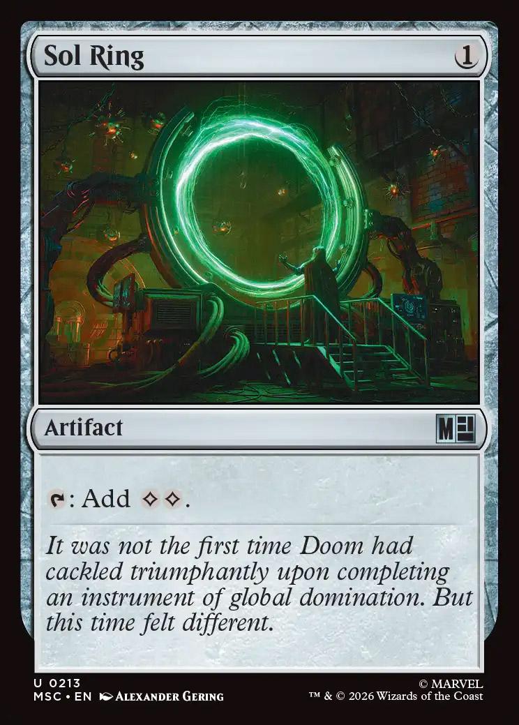 Sol Ring | Marvel Super Heroes Eternal-Legal Foil | Card Kingdom