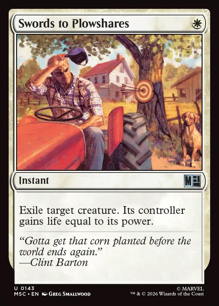 Swords to Plowshares | Marvel Super Heroes Eternal-Legal Foil