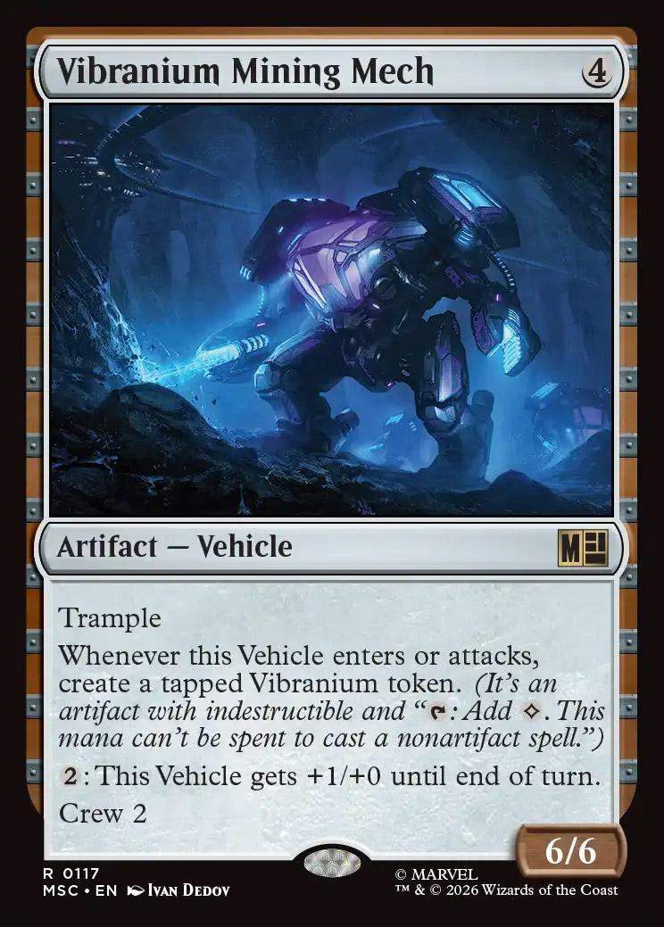 Vibranium Mining Mech | Marvel Super Heroes Eternal-Legal Foil