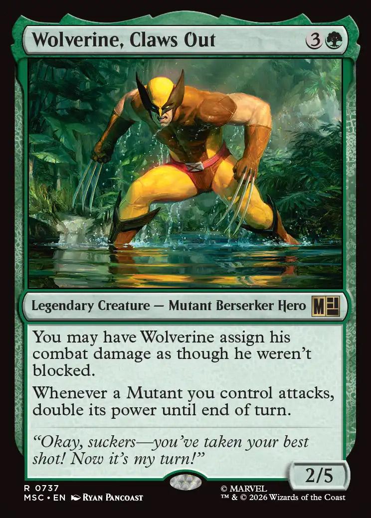 mtg wolverine best there is commander deck Completed Wolverine, Best There Is EDH Deck : r/mpcproxies