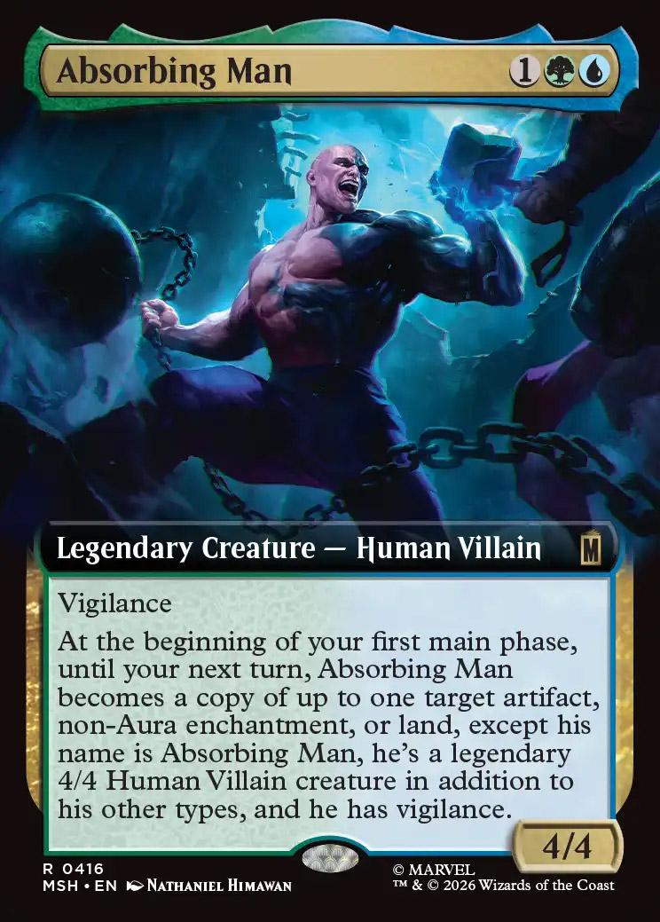 Absorbing Man | Marvel Super Heroes Variants Foil | Card Kingdom