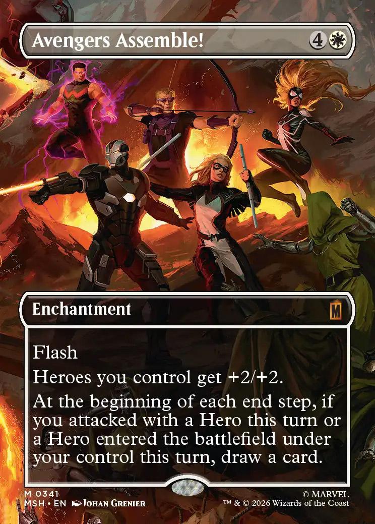 Avengers Assemble SP2枚 Avengers Assemble! | Marvel Super Heroes Variants Foil | Card Kingdom