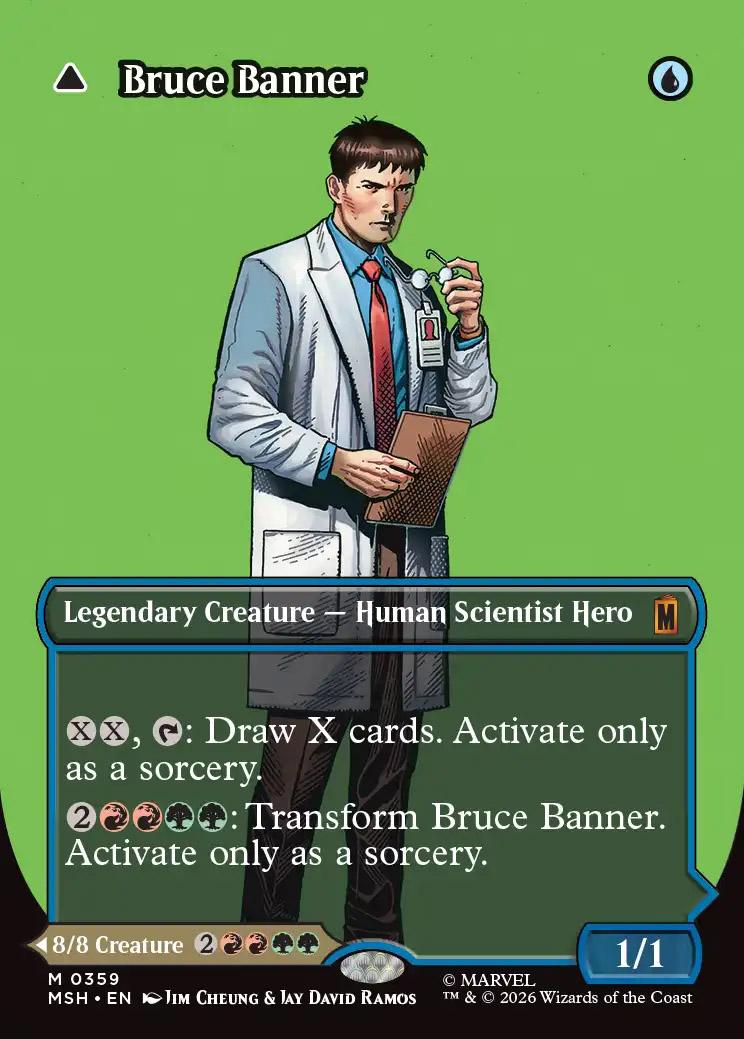 Bruce Banner | Marvel Super Heroes Variants Foil | Card Kingdom