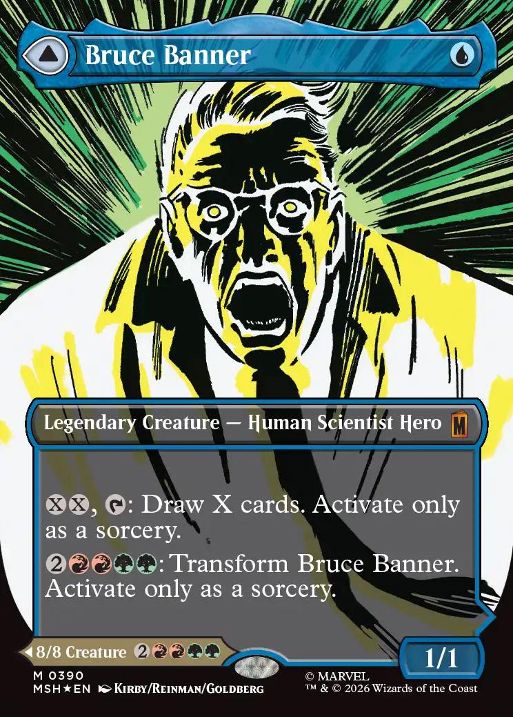 Bruce Banner | Marvel Super Heroes Variants Foil | Card Kingdom