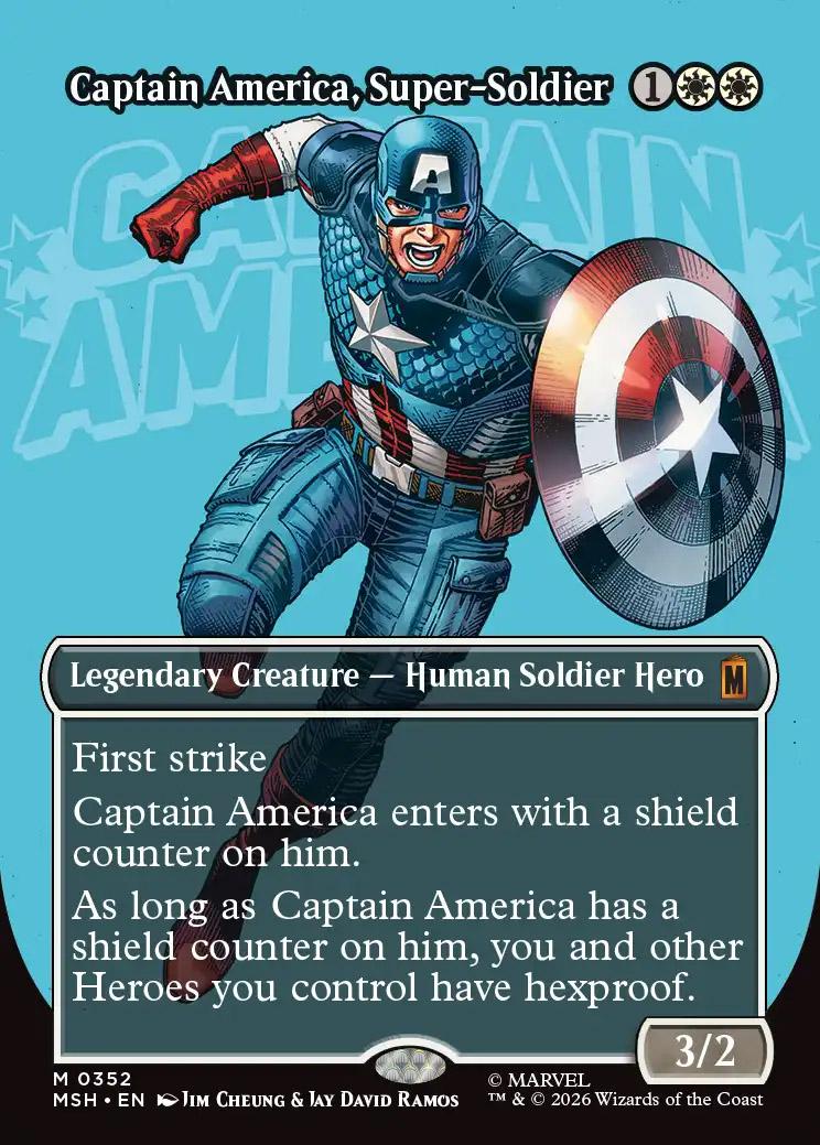 Marvel Super Heroes Variants: Captain America, Super-Soldier (0352
