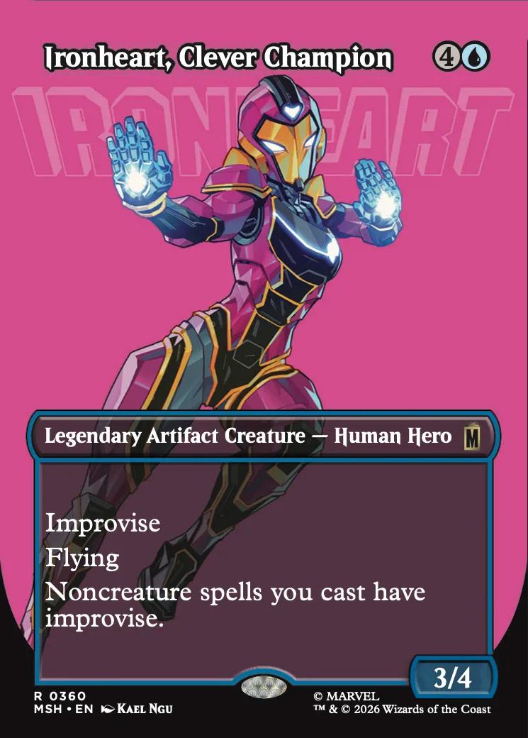 Ironheart, Clever Champion | Marvel Super Heroes Variants Foil