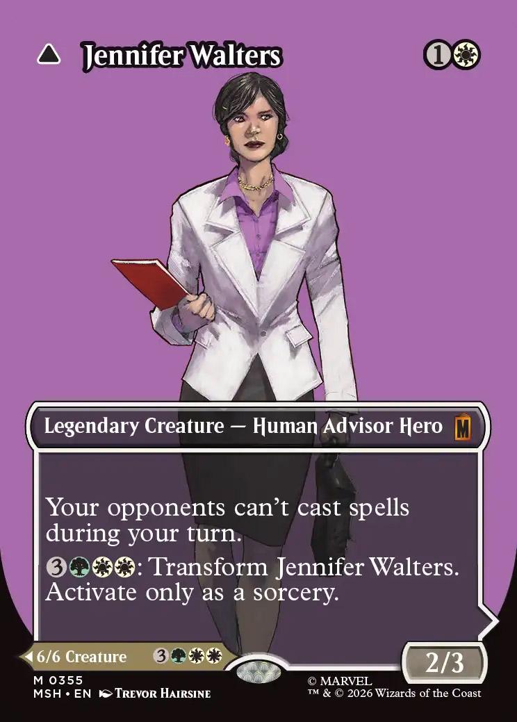 Jennifer Walters | Marvel Super Heroes Variants Foil | Card Kingdom