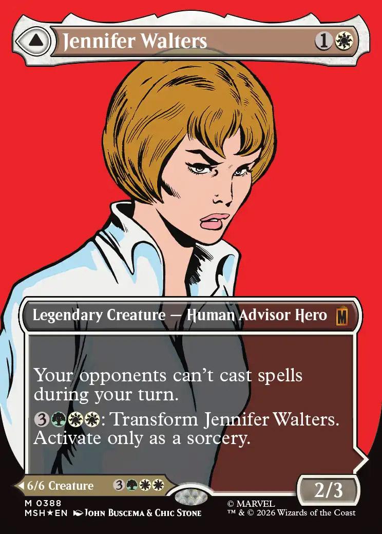 Jennifer Walters | Marvel Super Heroes Variants Foil | Card Kingdom