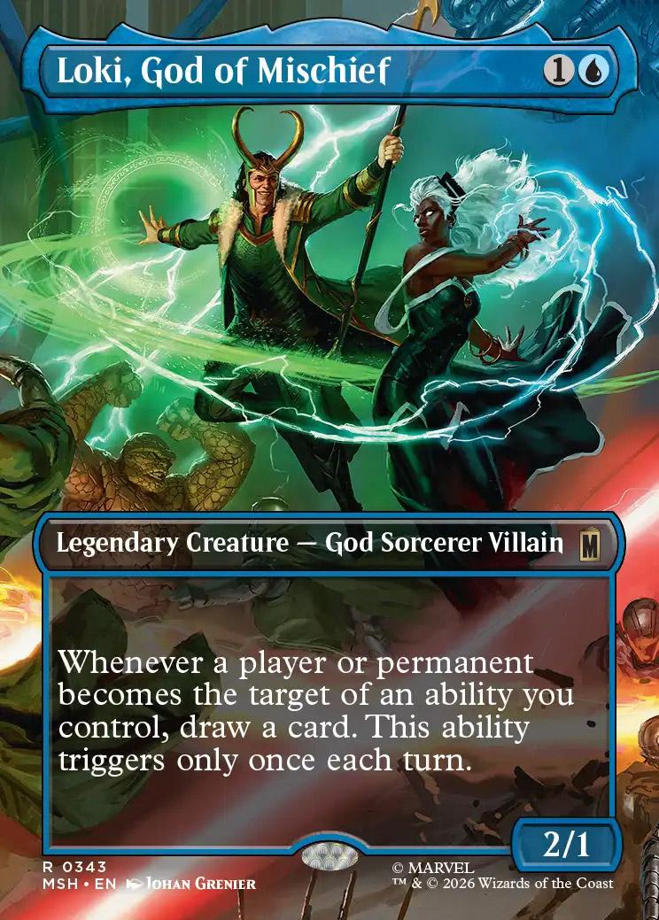 Loki, God of Mischief | Marvel Super Heroes Variants | Card Kingdom