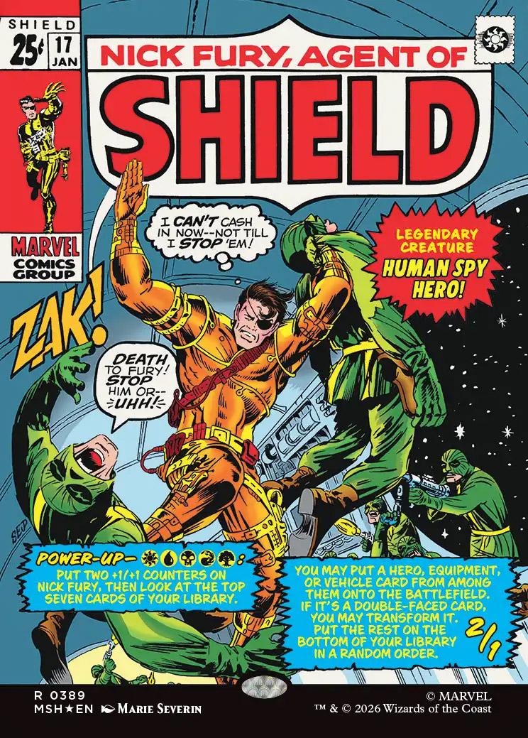 Nick Fury, Agent of S.H.I.E.L.D. | Marvel Super Heroes Variants